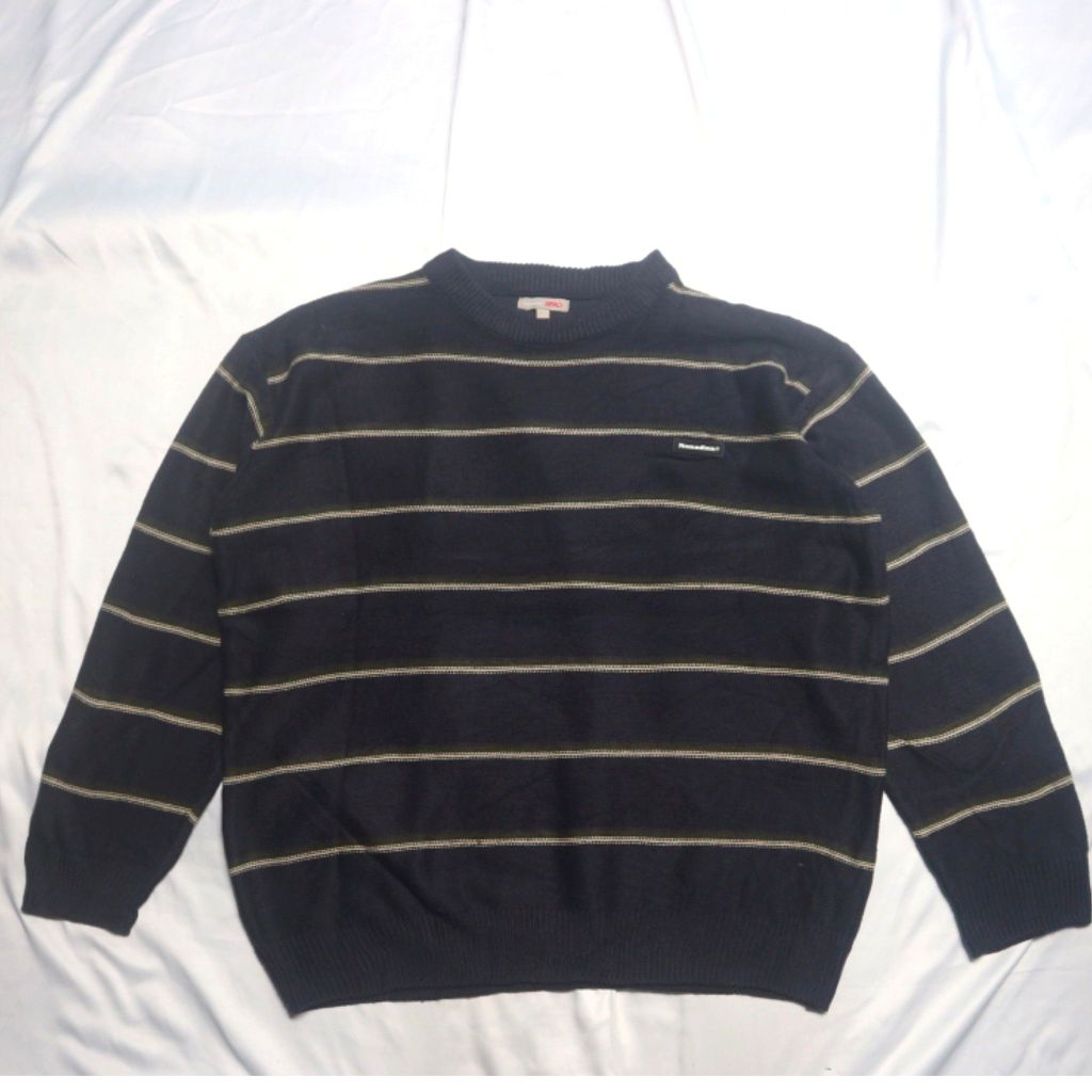 SPAO Nomadism Stripe Knit Salur Jooheon MONSTAX Korean Idol Oversized Knitwear Sweater Sweatshirt Cr