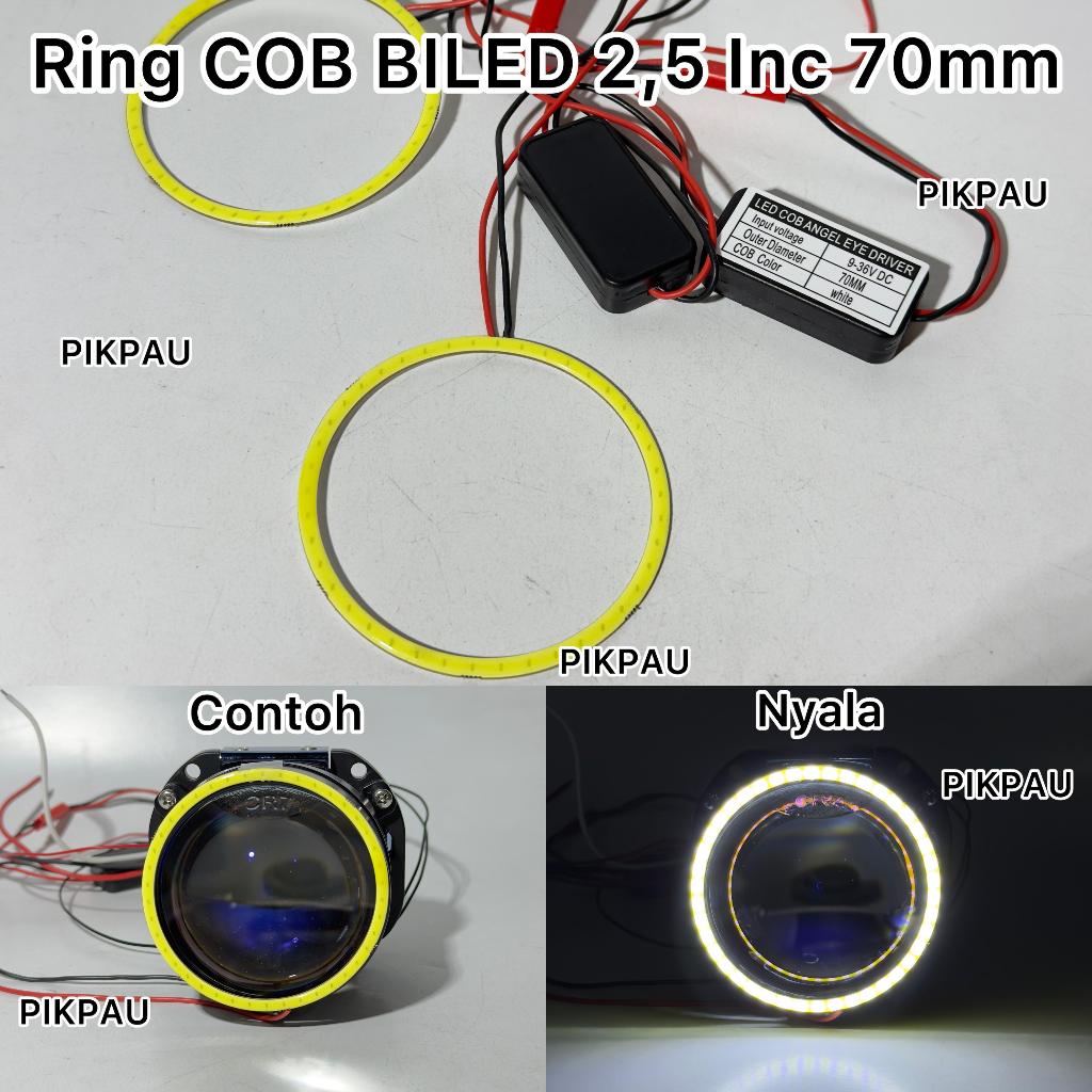 Lampu Senja RING COB Biled 2,5inc & 3 Inc Premium