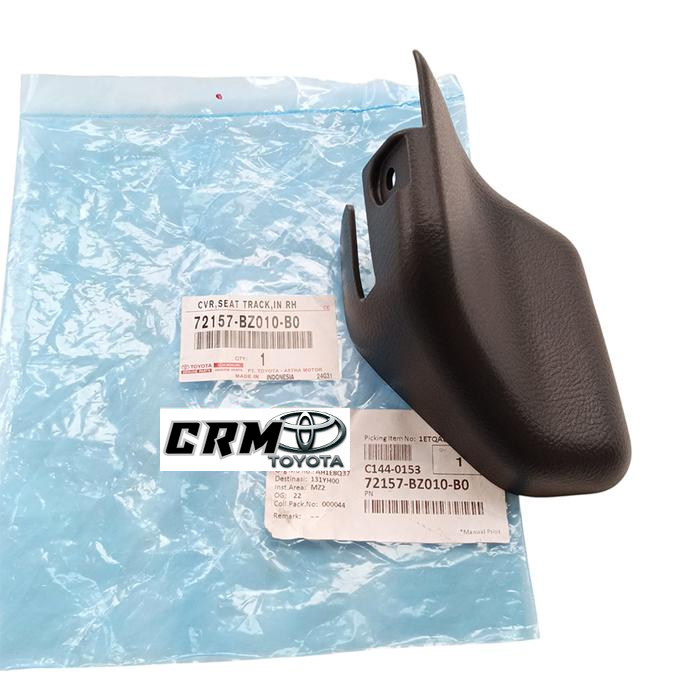 Cover Tutup Kaki Jok Bangku Depan Kanan Kiri Avanza Xenia Lama 2003-2011 Original Toyota Hitam Tutup