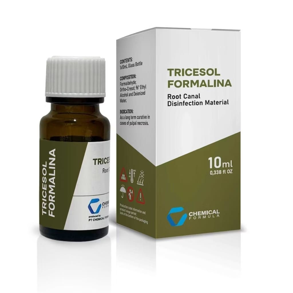 TKF tricresol dental Root cana disinfektan gigi endodontik