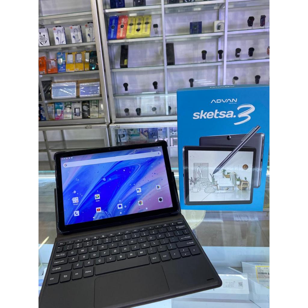 ADVAN TABLET SKETSA 3 SKETSA3 6/128GB SECOND SEKEN BEKAS RAM 6 INTERNAL 128