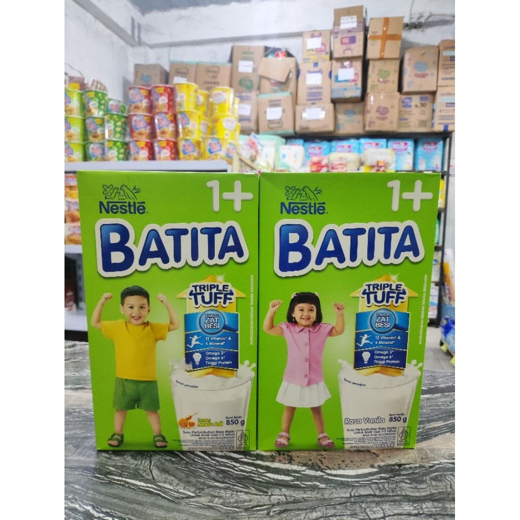 NESTLE BATITA 1+ 850 GRAM | BATITA 1+ VANILA 850 GRAM | BATITA 1+ MADU 850 GRAM | BATITA 1+ RASA MAD