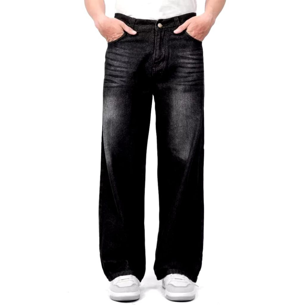 Celana Jeans Pria-Celana Panjang Pria Gombrong Korea Style-Celana Kulot Pria Celana Jeans Skena