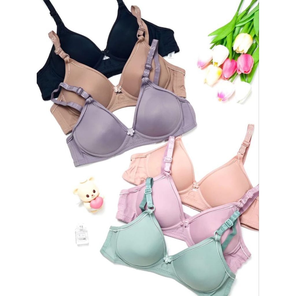 Cek BH wanita isi 6 pcs murah || Bra tanpa kawat || Bh wanita || Bra wanita terbaru || BH wanita jum