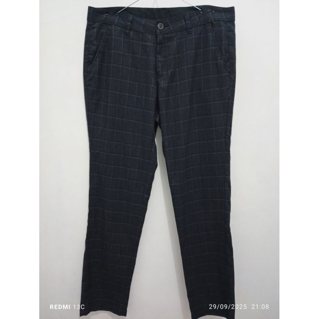 preloved celana panjang kantor pria kotak
