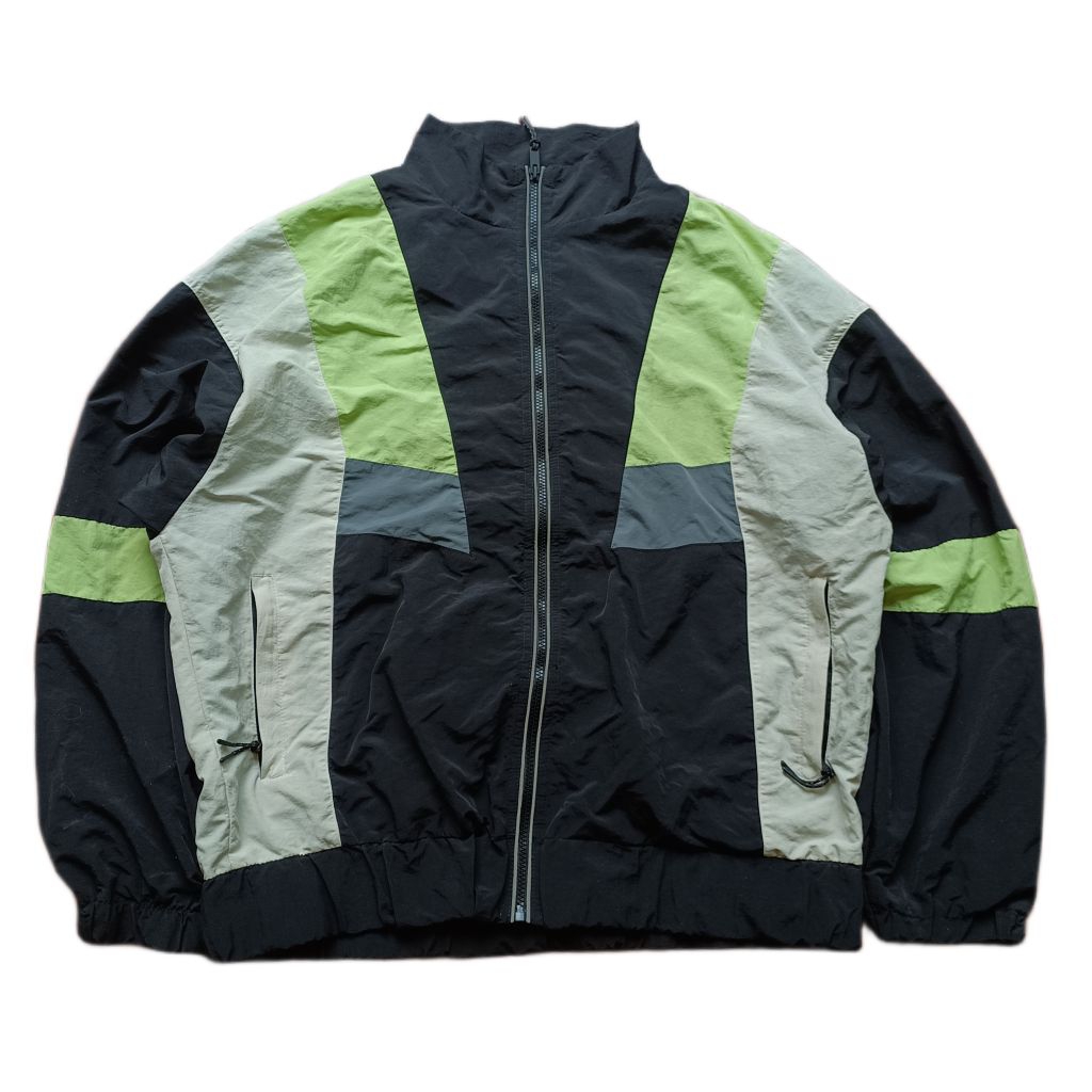 za ra colorblok windbreaker jacket XL-XXL
