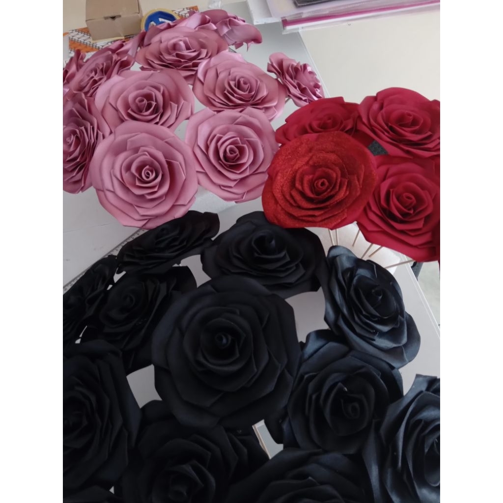 Bunga Pita Satin Satuan