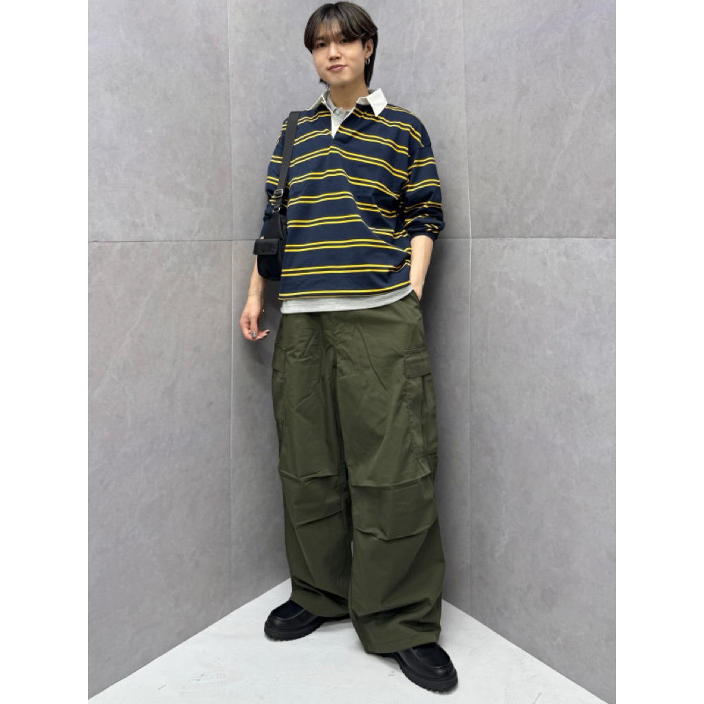 GU Rugby Stripped Shirt (PO Jepang)