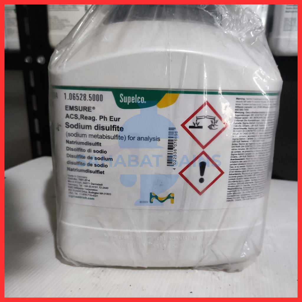 SODIUM DISULFITE (SODIUM METABISULFITE) 106528 / SODIUM METABISULFIT PRO ANALIS / Na2S2O5 ORIGINAL