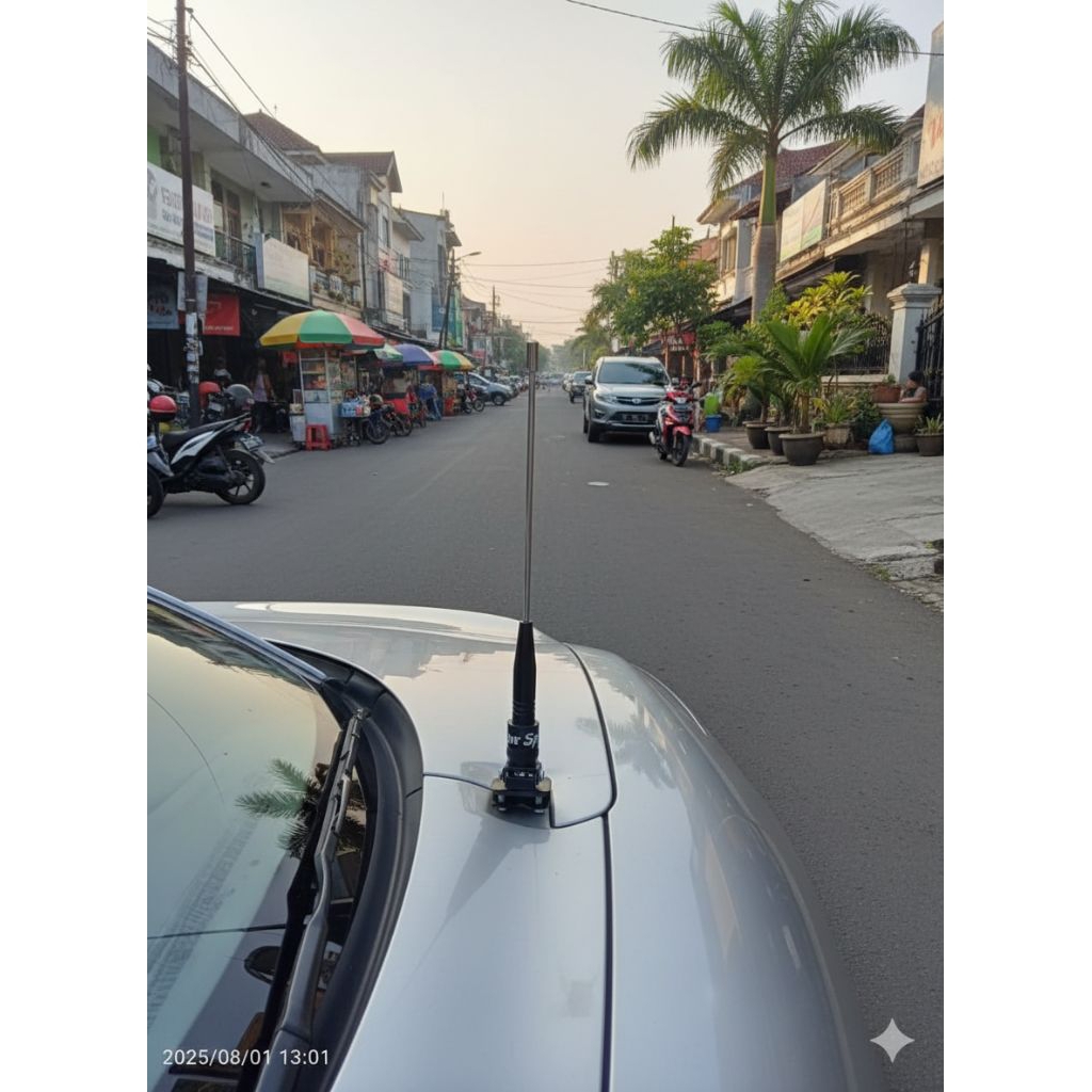 ANTENA JEPIT VARIASI MOBIL PANJANG 25CM