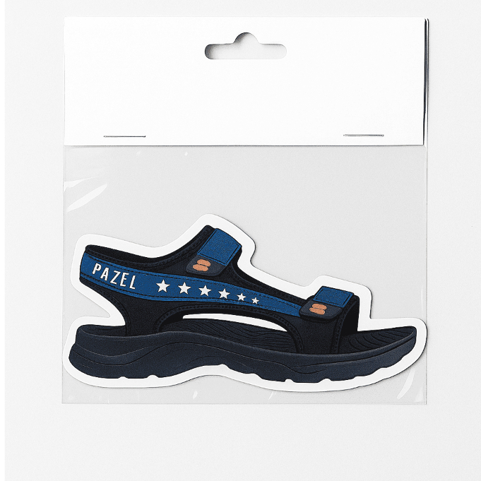 Stiker Lable Sandal Gunung Custom