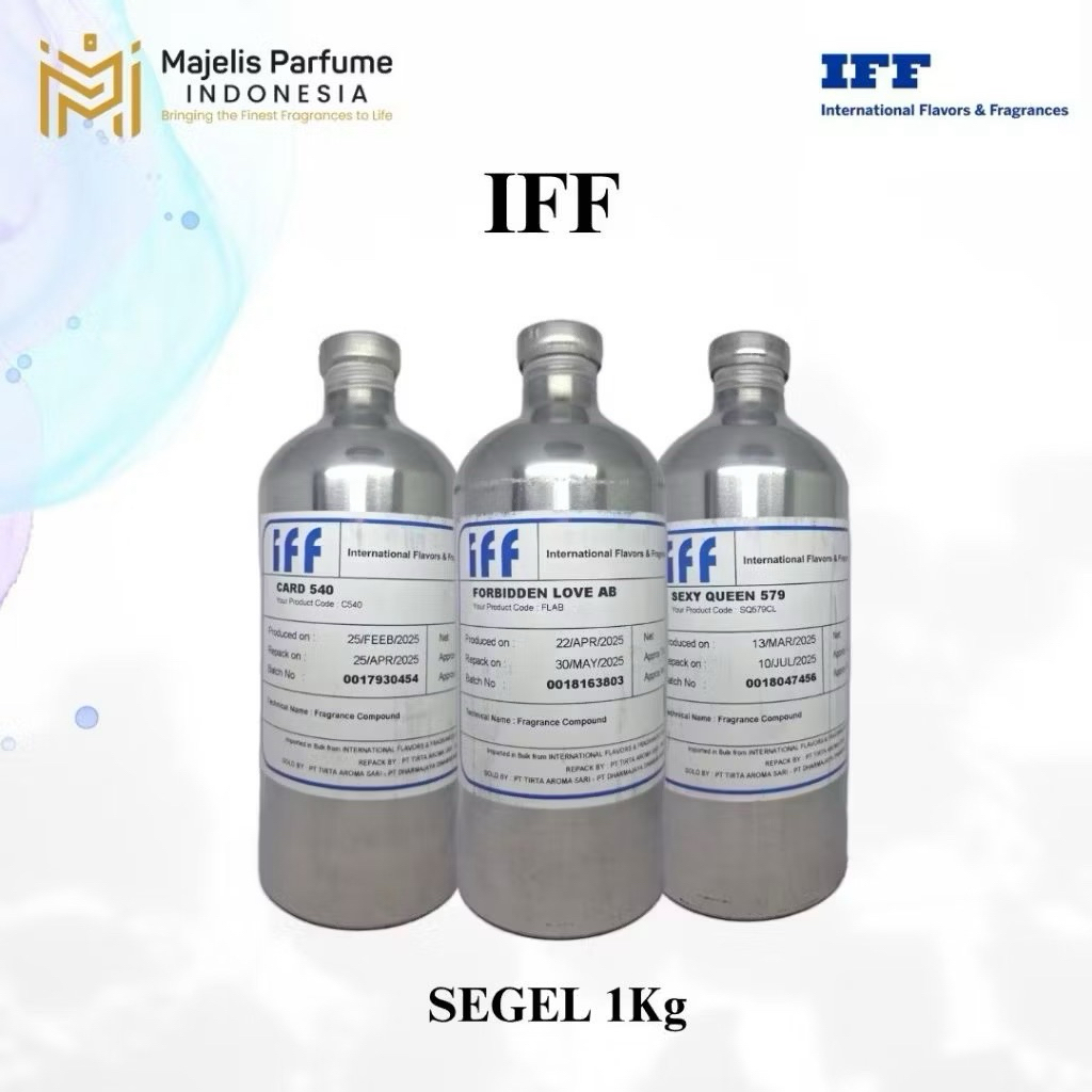 CARD 540 SEGEL KALENG 1 KG BY IFF ( BACCARAT ROUGE 540 )