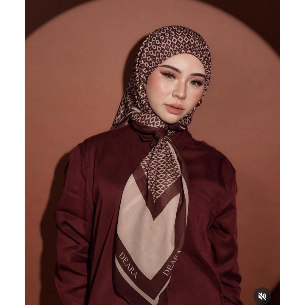 Hijab Segi Empat Motif Turki terbaru
