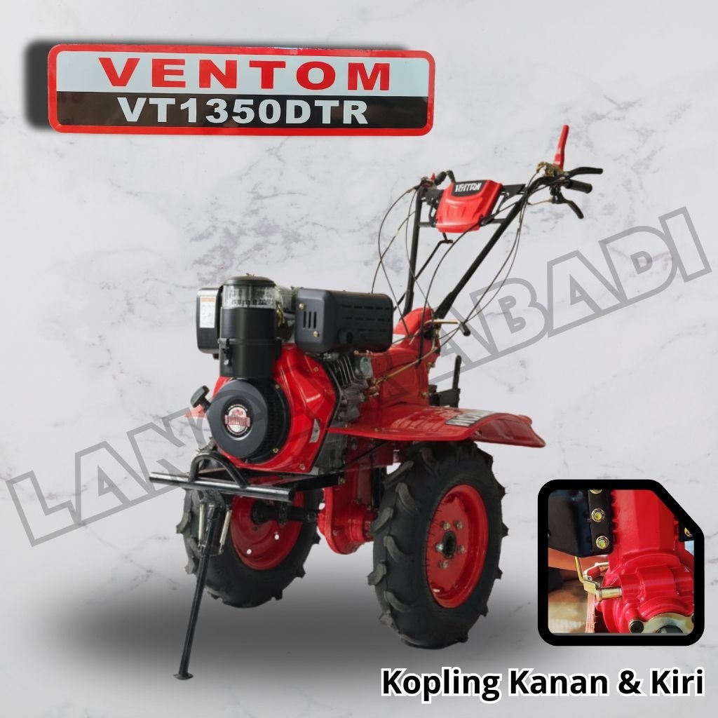 cultivator Ventom Solar 1350 D bisa kopling kanan dan kiri/mikiyama solar /Matsumoto Solar/ronin sol
