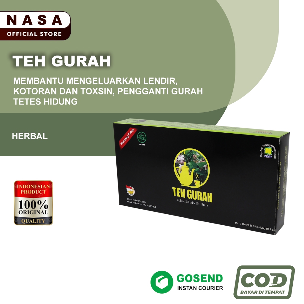 TEH KHUSUS GURAH TEH GURAH NASA ORIGINAL