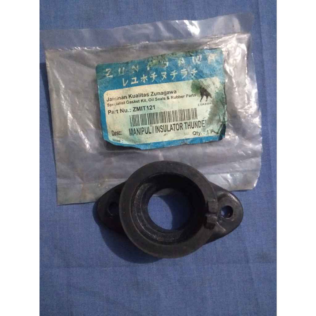 Manipol Manipul Insulator Karet THUNDER 125 Merk ZUNAGAWA
