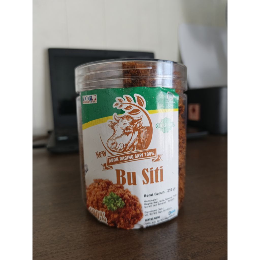 Abon Daging Sapi Asli bu Siti 250gr