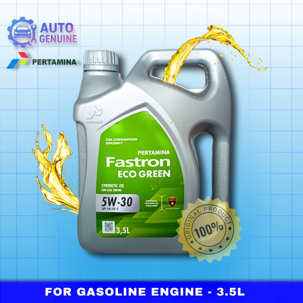 Oli Fastron Eco Green 5W-30 3,5 Liter