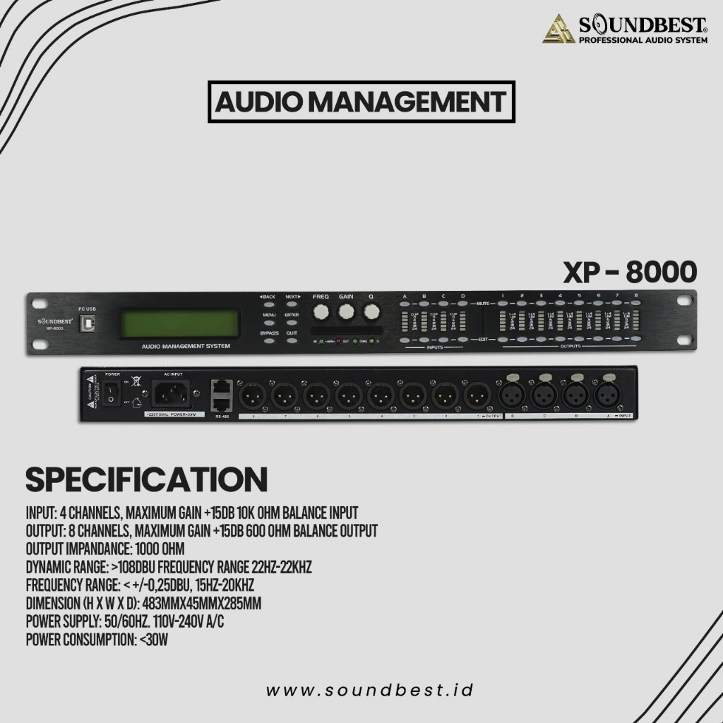 AUDIO MANAGEMENT SOUNDBEST ORIGINAL