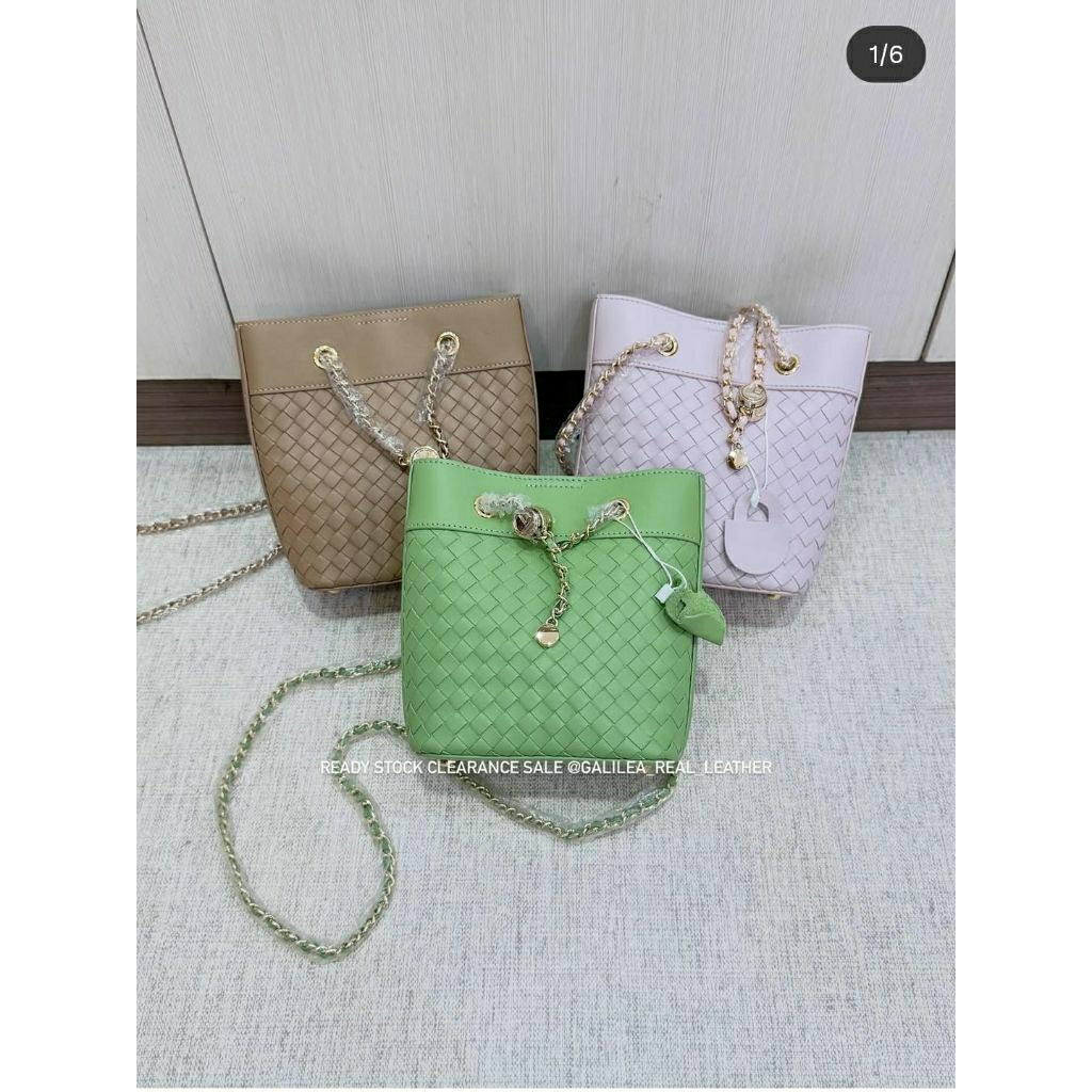 [CLEARANCE SALE] F7608 TAS SELEMPANG KECIL WANITA KULIT SAPI ASLI