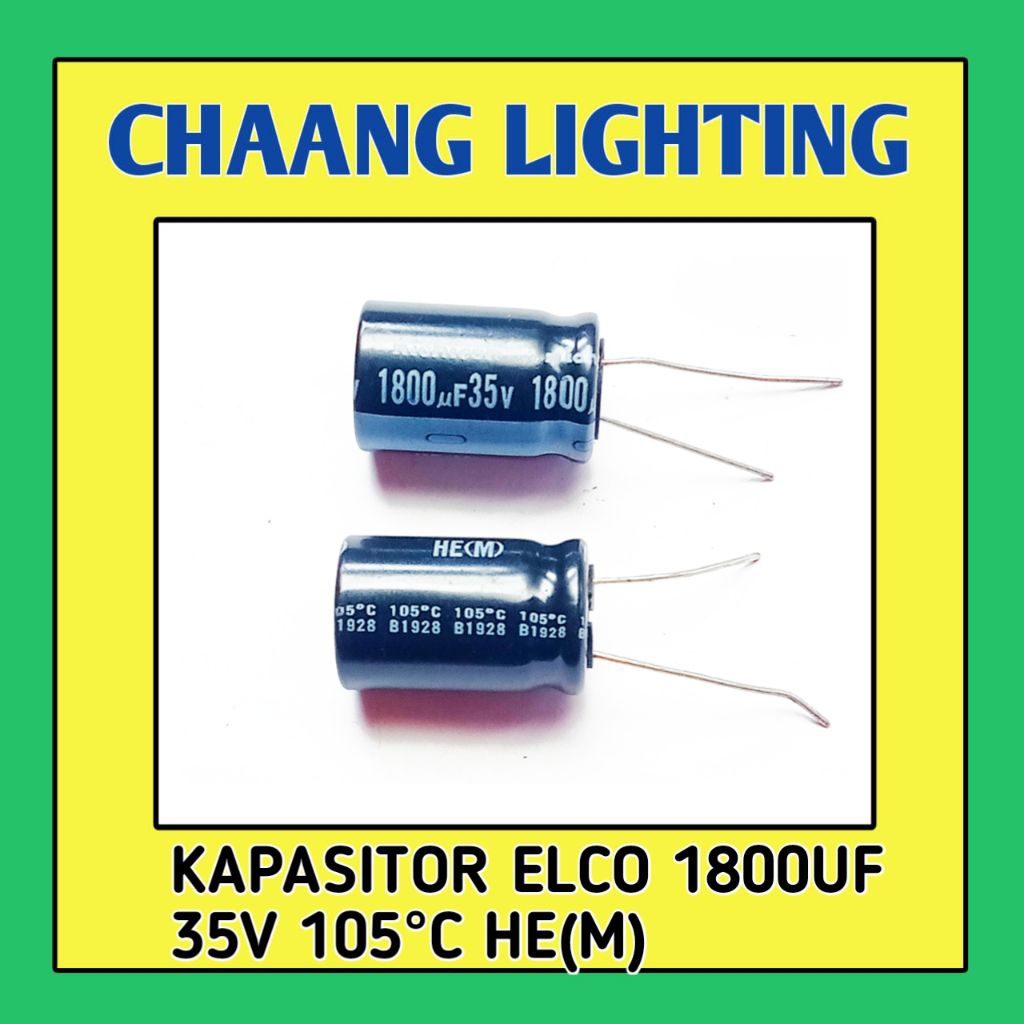 1800UF 35V KAPASITOR ELKO 1800UF 35V CAPASITOR ELCO 1800UF 35V ELCO 1800UF 35V 105°C