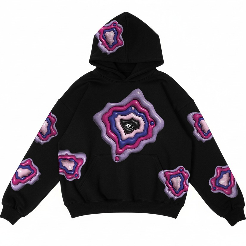 GLGS | HOODIE BOXY OVERSIZE CHALKIZMO | FLEECE 280-300 GSM