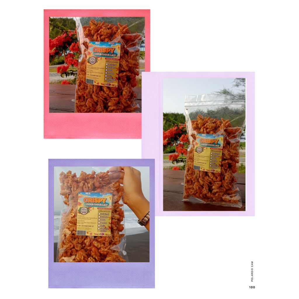 Undur-Undur Laut/Yutuk 1 kg P-IRT Halal