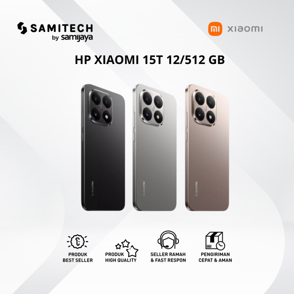 HP XIAOMI 15T 12/512 GB RAM 12 KAPASITAS 512GB NEW REPACK BERGARANSI