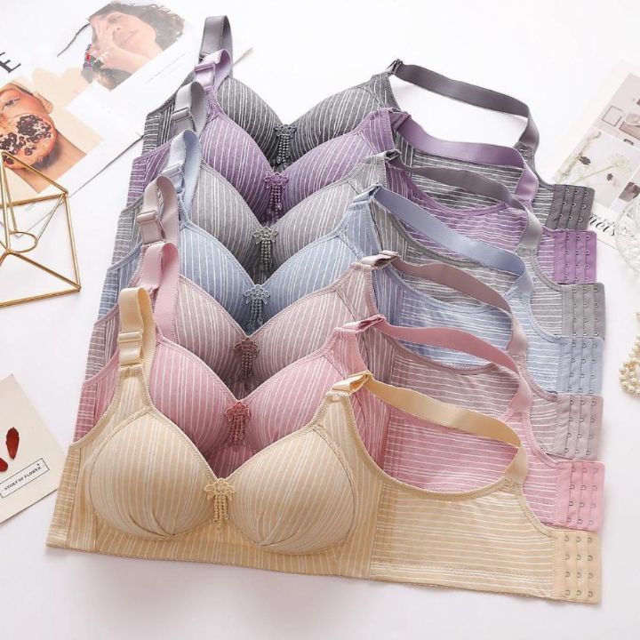 Vip - Bra Wanita Jumbo Bh Big Size Cup C Tanpa Kawat Ukuran Besar Fashion Busa Tipis Sangat Nyaman B