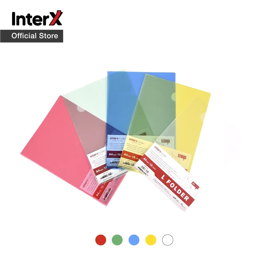 Inter X LFX-100 A4 | Clear Sleeves A4 | Map L A4 | Map Folder Filing | Map L Plastik Transparan A4