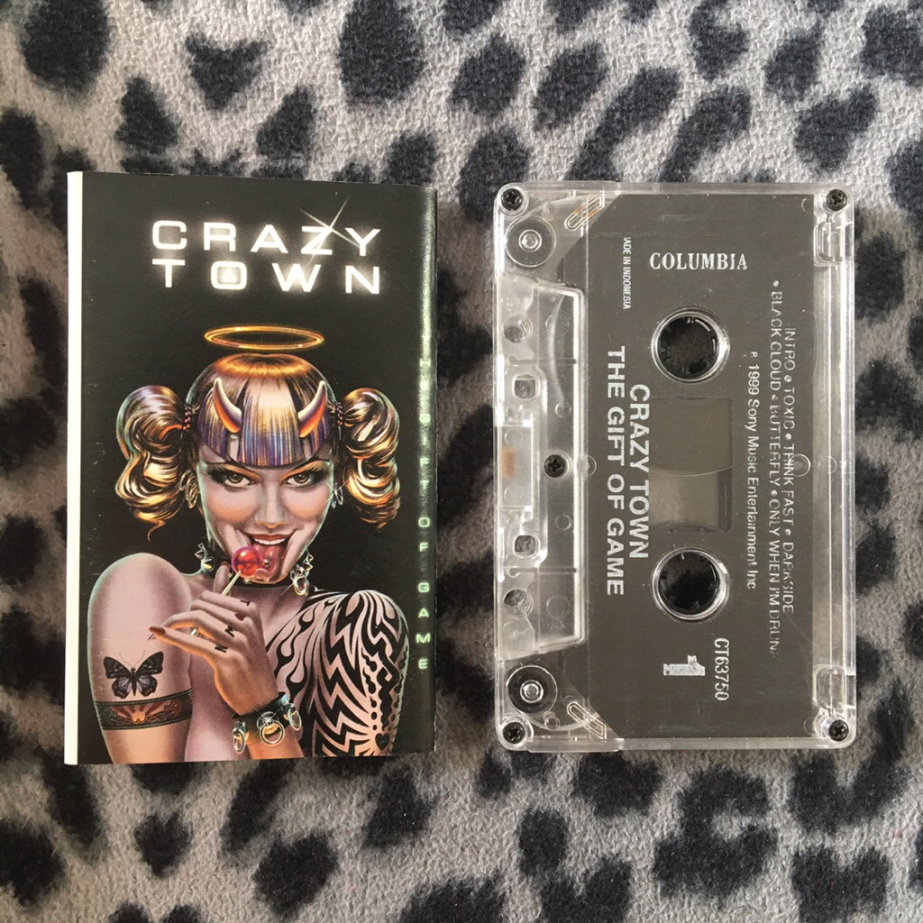 Kaset Tape Crazy Town - The Gift Of Game