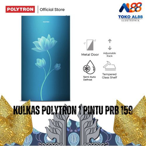 Kulkas 1 Pintu Polytron PRB 159B