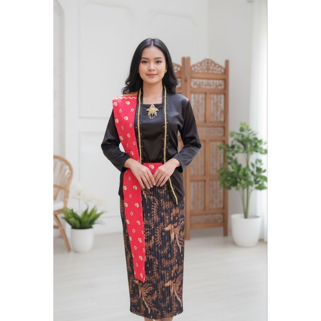 kebaya bludru,kebaya bludru hitam,kebaya jawa,kebaya modern,kebaya bludru modern