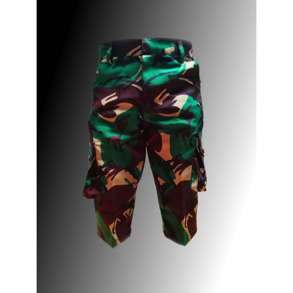 CELANA PENDEK LORENG BAHAN VELBET SRITEX STOK TERBATAS