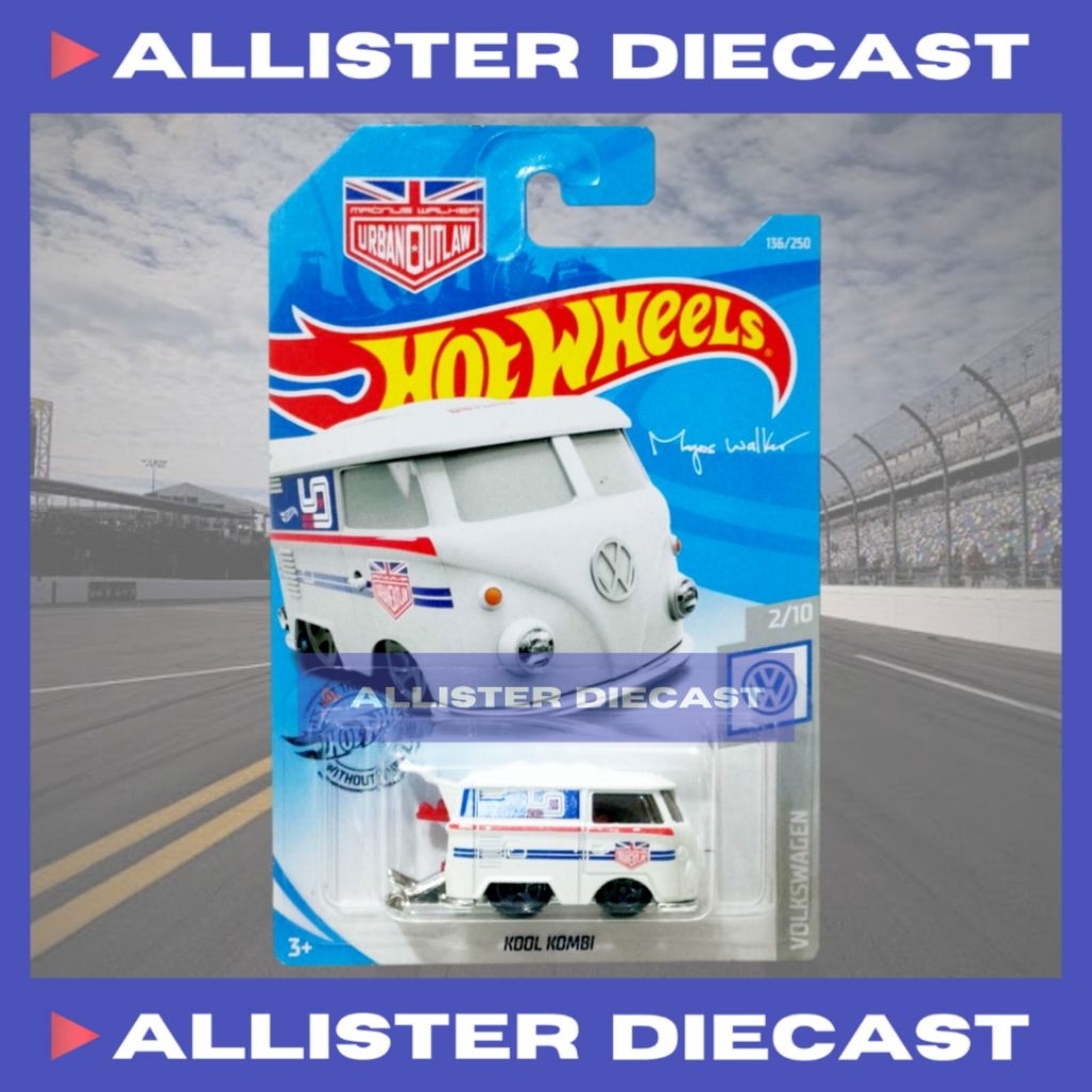 Hot Wheels Kool Kombi Putih Hotwheels Kool Kombi White HW Volkswagen Hot Wheels Kool Kombi Urban Out