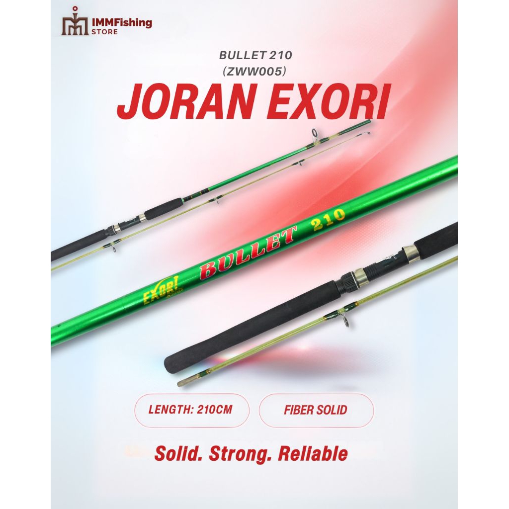 JORAN EXORI BULLET 210 | Tongkat Pancing