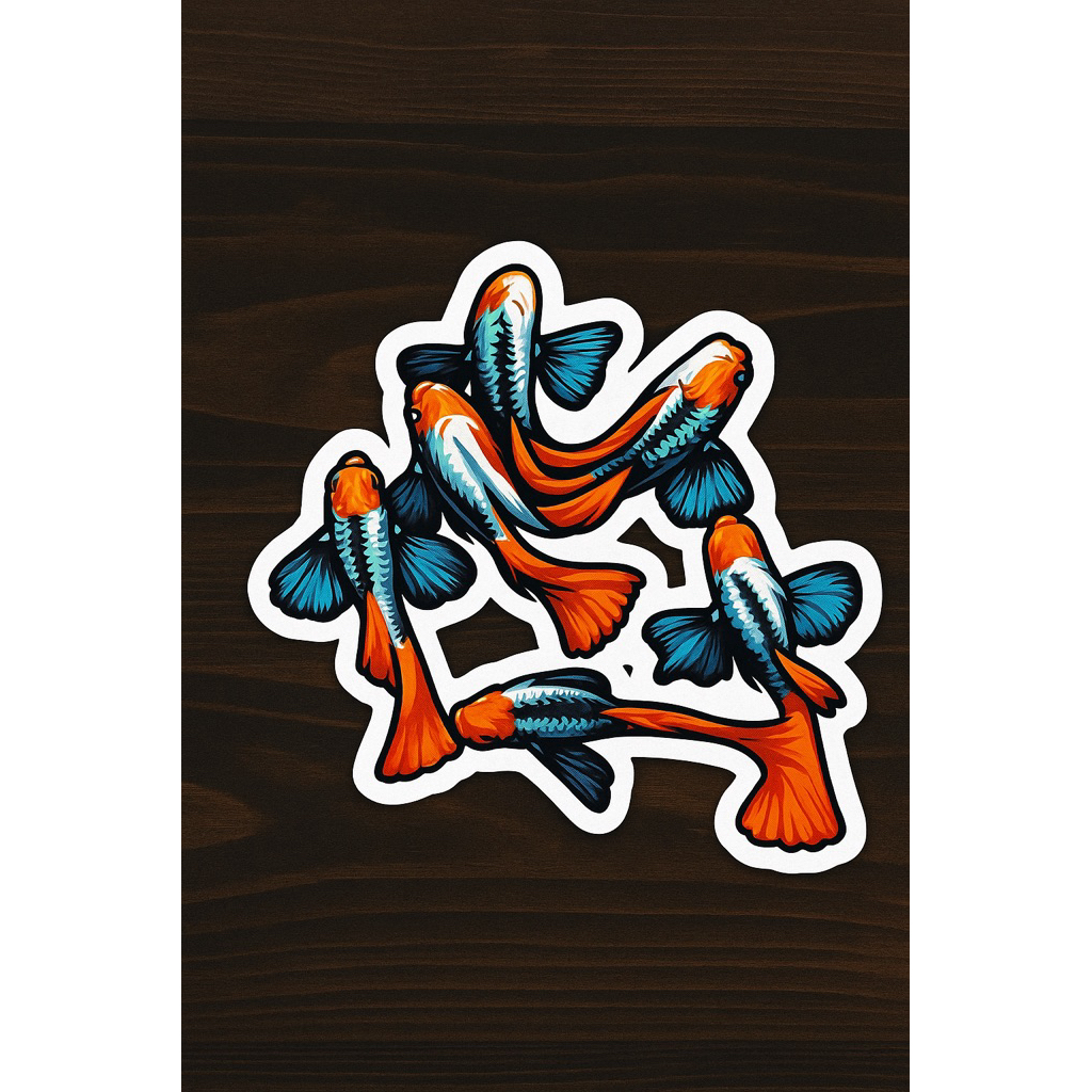 Sticker Prtde Koi