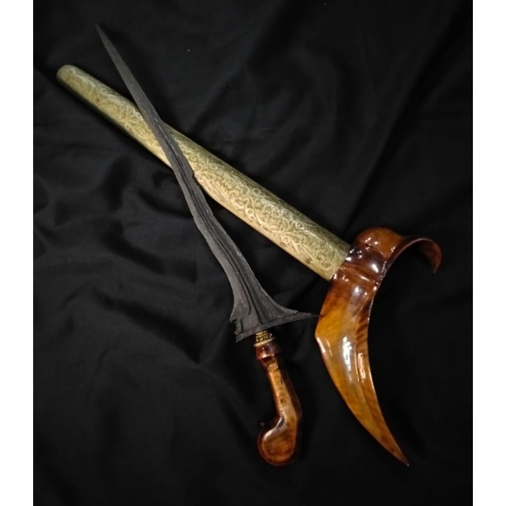 Jual Keris Asli Murah Jangkung Segoro Winotan Luk 3 Keris Jawa Sepuh Kuno Lokasian Wingit