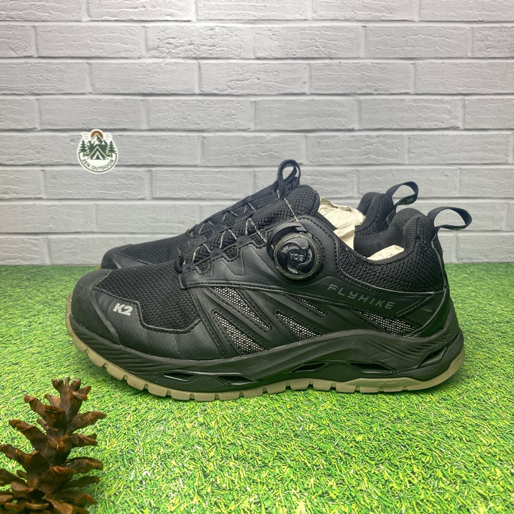 sepatu outdoor hiking gunung K2 Flyhike Goretex BOA 42