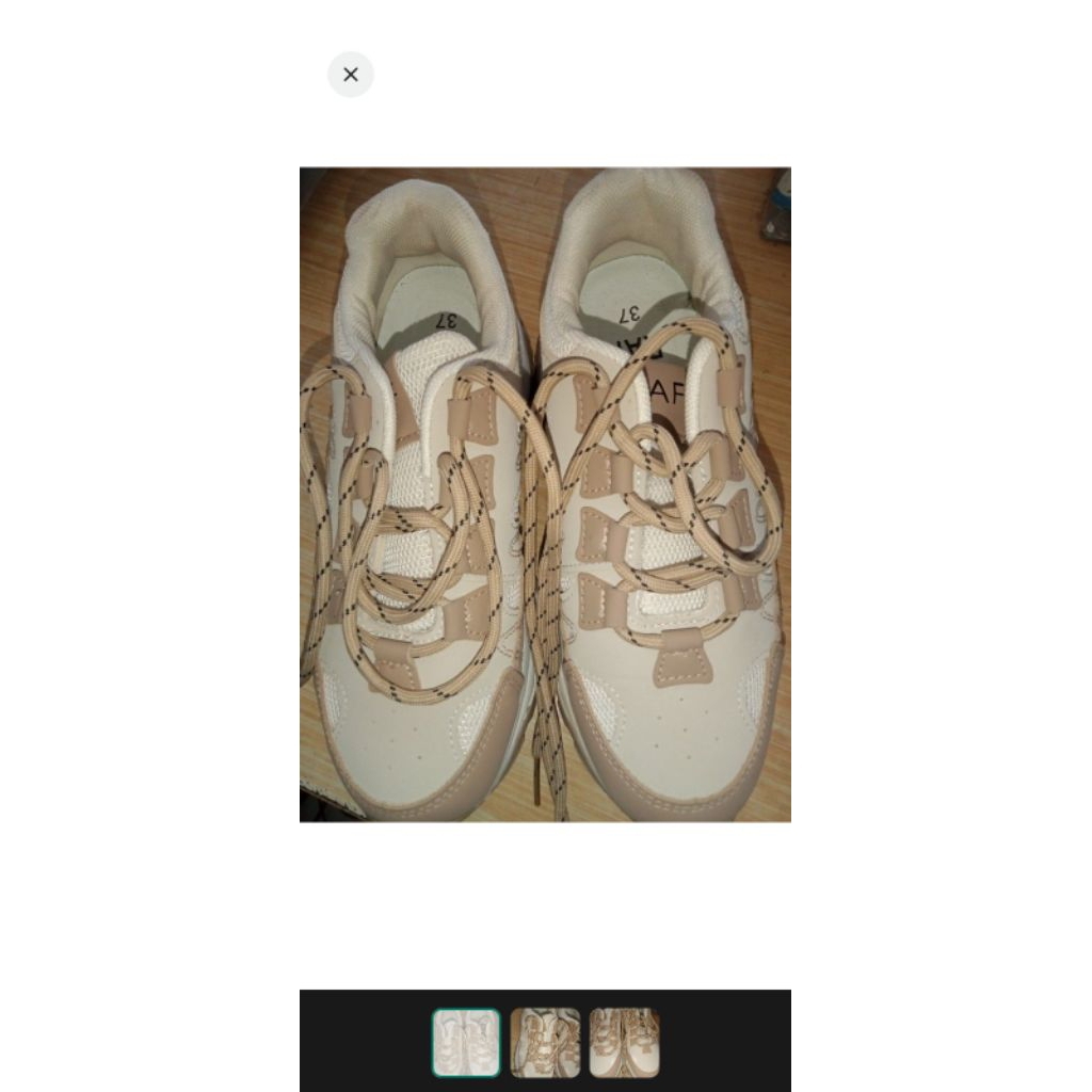 Preloved sepatu RAF RAMAYANA cokelat