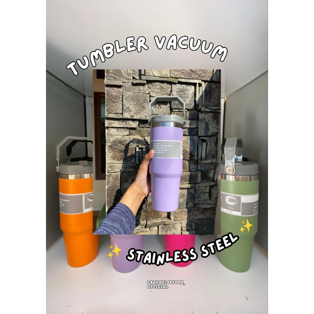 Tumbler Botol Minum Aestetic vacuum tumbler