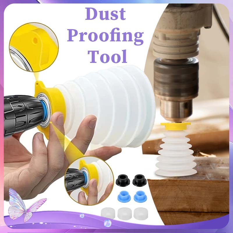 Bor Drill Dust Collector Ash Bowl Cover Bor Anti Debu Anti Debu Bor Pelindung Debu Bor