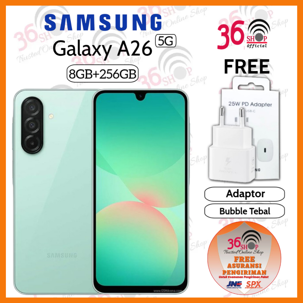 Samsung Galaxy A26 5G 8GB+256GB LCD Super AMOLED Camera 50MP Garansi Resmi 1 Tahun