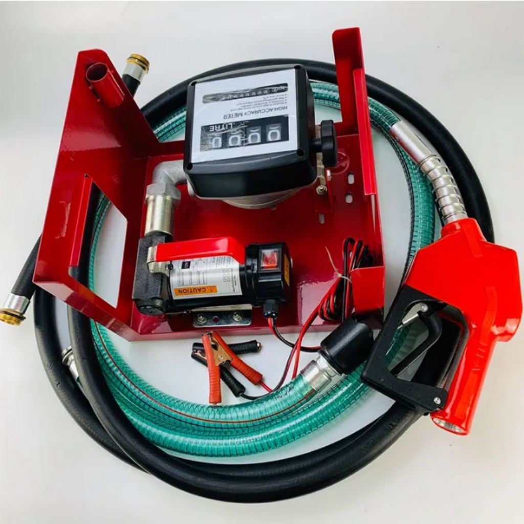 Pompa Solar DC 24V Set Flowmeter Solar 4Digit Paket Pompa Solar Flow Meter Set Lengkap