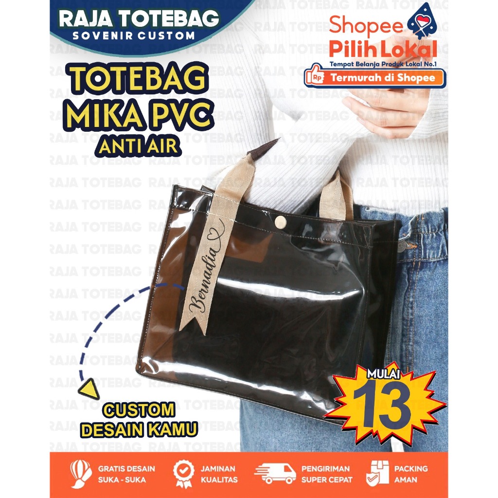 Raja Totebag - Tas Hampers Mika-Totebag Mika-Tas Sovenir Mika-Custom Sablon