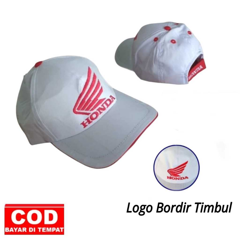 Topi Mekanik Honda AHASS Full Bordir / Topi Mekanik / Topi Honda / Topi Honda Mekanik
