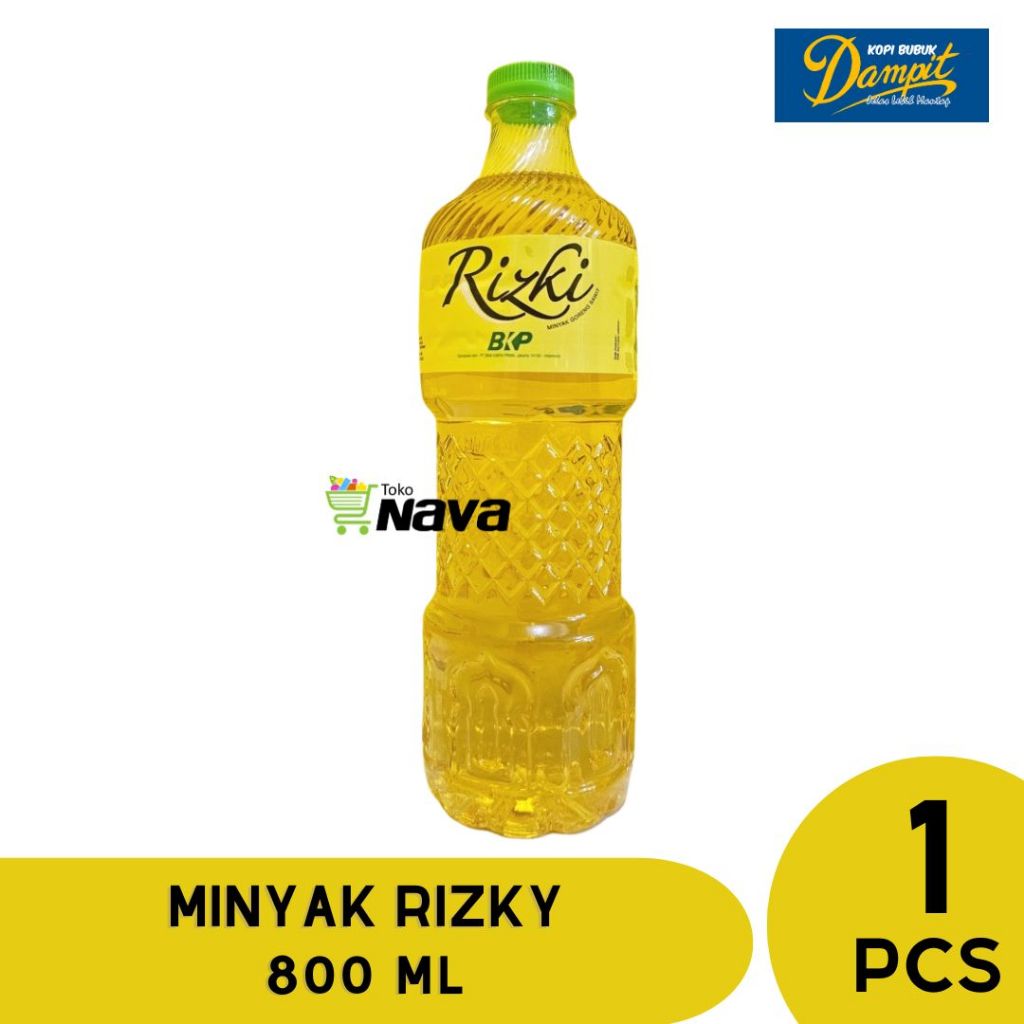 Minyak Goreng Rizky 800ml / Minyak Goreng Rizky / Minyak Goreng