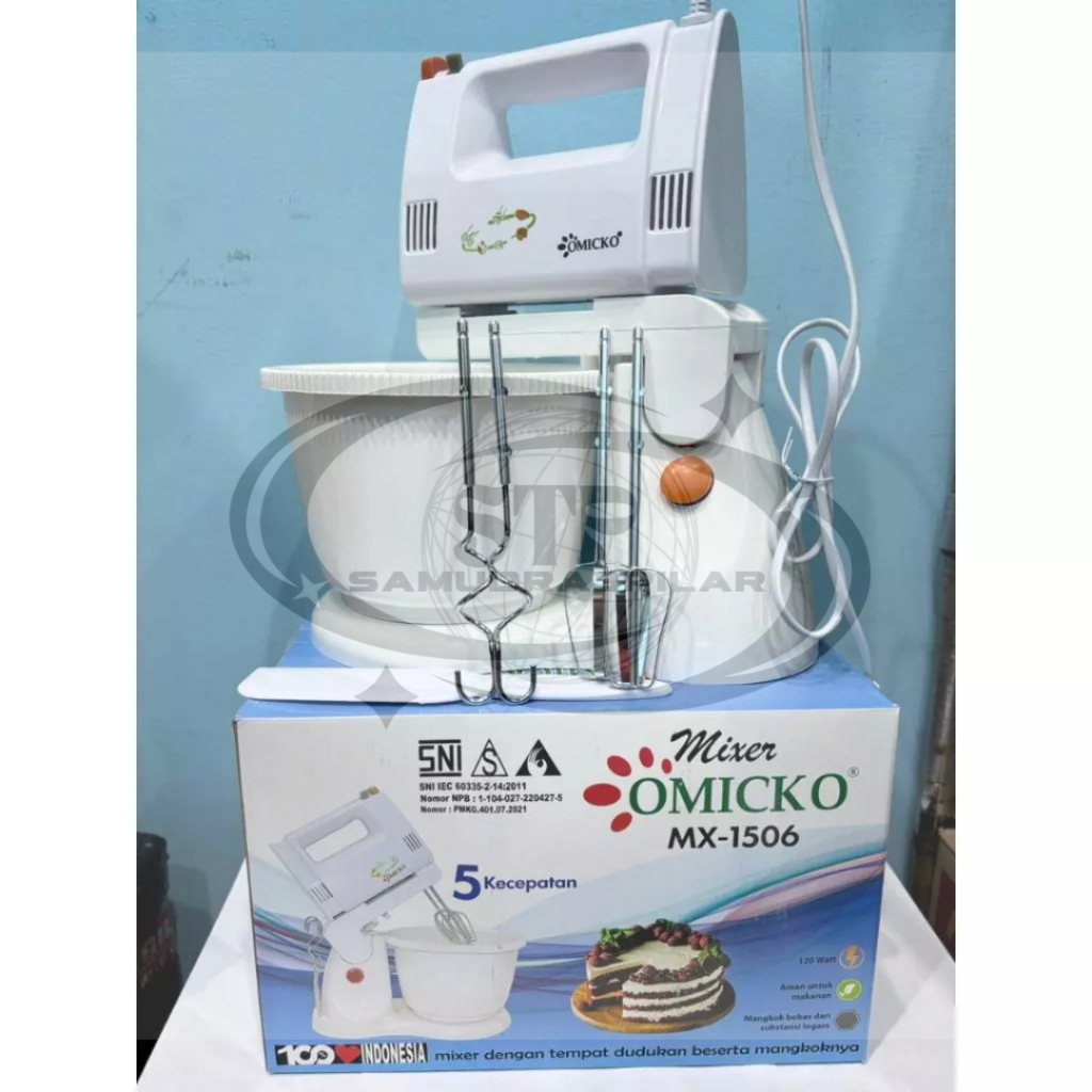 MIXER OMICKO 1506 MIXER MANGKOK STAND MIXER OMICKO