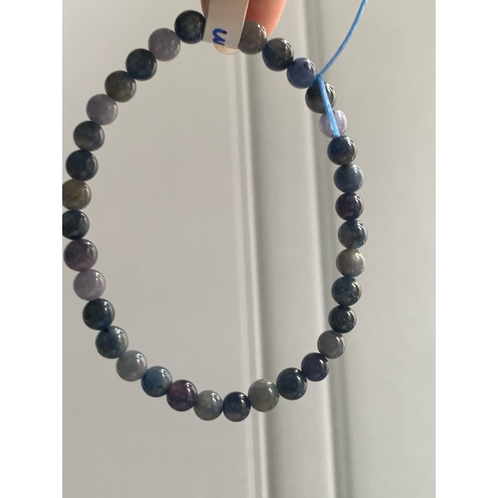 Bi-color Blue Sapphire Bracelet / Gelang Blue Sapphire