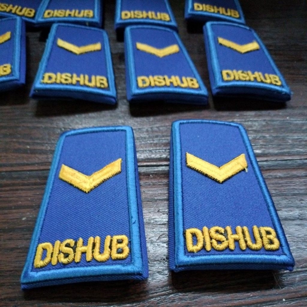 pangkat dishub bordir/tanda pangkat 2a dishub